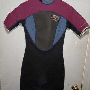 Kids Swim Coverup in Purple and Navy Size 9-10